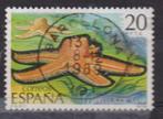 5Spanje 1979 Zeester, Ophalen of Verzenden, Gestempeld, Dier of Natuur