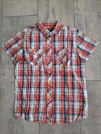 Geruite overhemd/ blouse met korte mouwen maat 146/ 152, Ophalen of Verzenden, Zo goed als nieuw, Jongen, Overhemd of Blouse