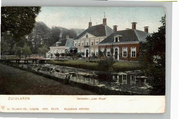 Zuidlaren Havezathe Laar Woud Dr trenkler 1904, Verzenden, Voor 1920, Ongelopen, Drenthe
