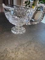 Antieke  kristallen sauce kom, Ophalen