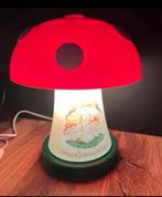 Retro vintage lamp,paddestoel 28 cm, Kinderen en Baby's, Ophalen of Verzenden, Lamp, Zo goed als nieuw