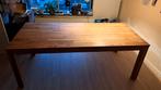 Solide teak houten tafel, Huis en Inrichting, Ophalen, Gebruikt, 100 tot 150 cm, Teakhout