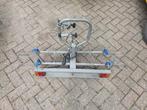 Stevige fietsendrager voor 2 fietsen instelbaar & kantelbaar, Ophalen, E-fiets, Brede banden, 2 fietsen