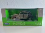 Welly Citroen 2CV 6 Charleston 1:24 - Nieuwstaat, Ophalen of Verzenden, Zo goed als nieuw, Auto, Welly