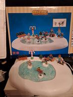 Lemax gingerbread skating pond retired, Diversen, Ophalen of Verzenden, Gebruikt