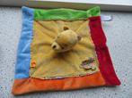 Knuffeldoek beer Winnie de Pooh van Disney Baby zacht velour, Ophalen of Verzenden, Zo goed als nieuw, Beer