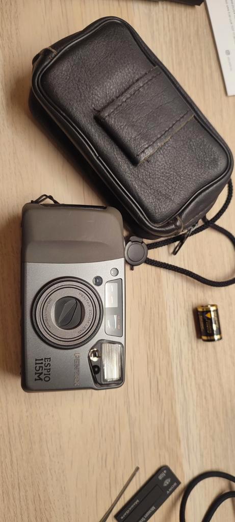 Pentax espio 115m camera, vintage voor foto rolletjes, Audio, Tv en Foto, Fotocamera's Analoog, Zo goed als nieuw, Compact, Ophalen of Verzenden