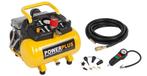 Powerplus POWX1724S Compressor - 550W - 8 bar - Olievrij - 6, Doe-het-zelf en Verbouw, Compressors, 6 tot 10 bar, Nieuw, Ophalen of Verzenden
