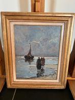 Gerhard Morgenstjerne Munthe, vissersvrouwen bij bomschuit, Ophalen of Verzenden