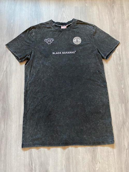 Zwart gemeleerd jurkje Black Bananas, Kleding | Dames, Jurken, Zo goed als nieuw, Maat 42/44 (L), Zwart, Boven de knie, Ophalen of Verzenden
