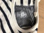 Pakje Petit Bateau in zwart wit gestreept 54 / 1 mnd, Kinderen en Baby's, Babykleding | Maat 50, Nieuw, Petit Bateau, Ophalen of Verzenden