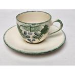 # Poole Pottery england kop en schotels. Hand painted, Ophalen of Verzenden, Zo goed als nieuw, Overige stijlen, Kop(pen) en/of Schotel(s)