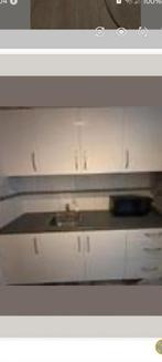 Keuken, Huis en Inrichting, Keuken | Complete keukens, Ophalen of Verzenden, Zo goed als nieuw, Wit, Enkelwandige keuken