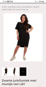 zwart jurkje tuniekje van L&Y one size t/m maat 44 ZGAN, Zwart, Maat 42/44 (L), Ophalen of Verzenden, Zo goed als nieuw