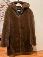 Nieuwe Mango lange bont jas bruine kleur maat S, Mango, Bruin, Nieuw, Ophalen of Verzenden