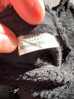 2x zwart pluche hoesjes 30x30 Zwart, Huis en Inrichting, Ophalen of Verzenden, Gebruikt, Zwart, Vierkant