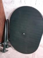 Tuintafel, Tuin en Terras, Ophalen, Gebruikt, Ovaal, Kunststof