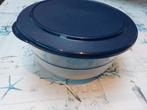 Tupperware presenteer set blauw, Huis en Inrichting, Ophalen of Verzenden, Zo goed als nieuw, Blauw, Schaal