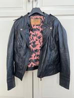 Goosecraft leren dames biker jas zwart L 40, Maat 38/40 (M), Goosecraft, Zwart, Ophalen of Verzenden