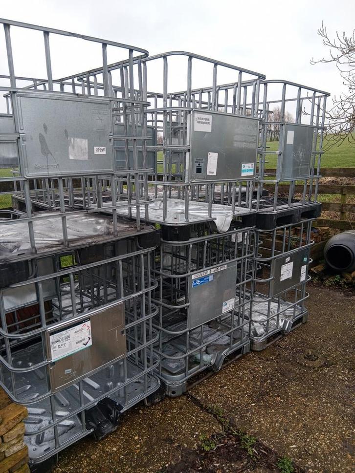 Ibc kratten kooien hout krat gebracht, Doe-het-zelf en Verbouw, Kratten en Dozen, Gebruikt, Krat, 100 cm of meer, 50 cm of meer