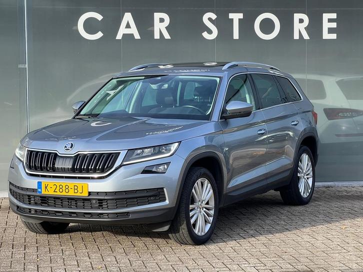 Skoda Kodiaq 1.5 TSI DSG 7p. PANORAMADA DAK CAMERA ADAPT. CR, Auto's, Skoda, Bedrijf, Te koop, Kodiaq, ABS, Achteruitrijcamera