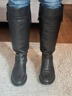 Hoge zwarte dames laarzen, merk Girbaud, maat 40, Hoge laarzen, Girbaud, Zwart, Ophalen of Verzenden