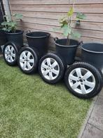 4 velgen met winterbanden te koop, Ophalen