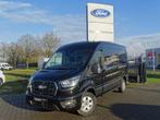 Ford Transit L3H2 350 2.0 TDCI 165pk Limited | Trekhaak | Du, Voorwielaandrijving, Stof, 4 cilinders, Zwart