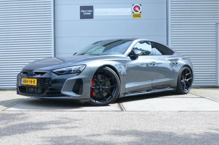 Audi e-tron GT RS HUD/NightVision, Pano, 22" Vossen, Auto's, Audi, Bedrijf, Te koop, e-tron GT, 360° camera, 4x4, ABS, Achteruitrijcamera