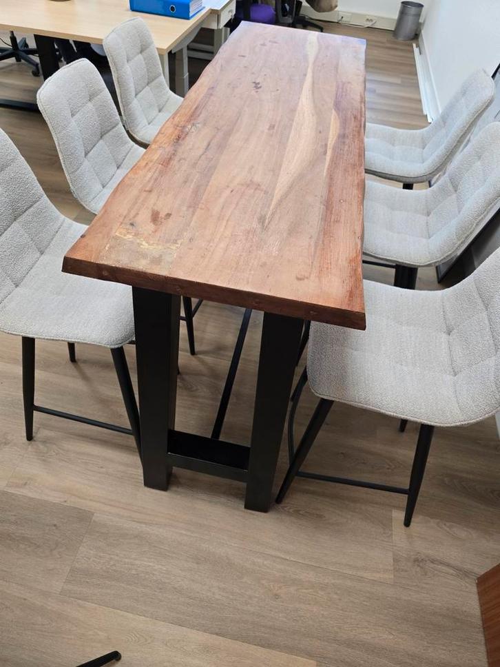 Bartafel met bijbehorende stoelen, Huis en Inrichting, Tafels | Eettafels, Ophalen