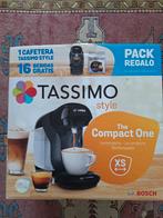 Tassimo koffiezetapparaat (Bosch), Witgoed en Apparatuur, Koffiezetapparaten, Ophalen, Koffiepads en cups, Afneembaar waterreservoir