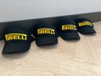 4 Pirelli petten (nieuw), Kleding | Heren, Hoeden en Petten, Ophalen of Verzenden, Zo goed als nieuw, One size fits all