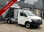 Volkswagen Transporter 2.0 TDI L2H1 150pk Pick-up Kipper ope, Auto's, Voorwielaandrijving, Gebruikt, 4 cilinders, 150 pk