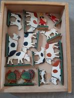 Ertsgebergte boerderij dieren en figuren , oud, Antiek en Kunst, Verzenden