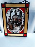 Glas in lood raam - De Smid, Antiek en Kunst, Antiek | Wandborden en Tegels, Ophalen