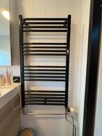 Handdoekradiator zwart 60 x 112cm, Doe-het-zelf en Verbouw, Verwarming en Radiatoren, Ophalen, Radiator, Minder dan 60 cm, Zo goed als nieuw