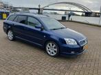 Toyota Avensis 2005 2.4 VVTi Blauw Automaat Executive Leder, Auto's, Te koop, Geïmporteerd, 5 stoelen, 1400 kg