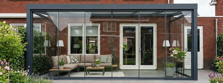 Veranda bouwpakket. (Installatie mogelijk), Tuin en Terras, Overkappingen, Nieuw, Veranda, Ophalen