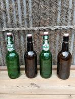 4 x 1,5 liter fles Grolsch leeg maar nog top en koelbox ., Ophalen of Verzenden, Gebruikt, Flesje(s), Grolsch