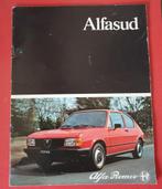 Brochure Alfa Romeo Alfasud 1981,, Gelezen, Alfa Romeo, Ophalen of Verzenden, Alfa Romeo
