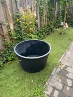 285 liter Kuip Zwart, Verzenden, Gebruikt