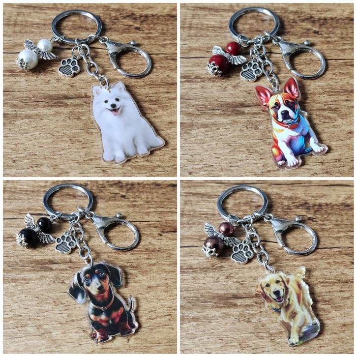 Hanger Chihuahua Pomeriaan Retriever Beagle Teckel Bulldog, Hobby en Vrije tijd, Kralen en Sieraden maken, Nieuw, Hanger, Verzenden