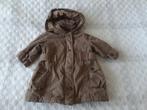 aparte bruine winterjas Jean Bourget maat 74, Kinderen en Baby's, Babykleding | Maat 74, Ophalen, Meisje, Jean Bourget, Zo goed als nieuw