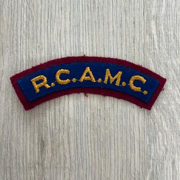 Royal Canadian Army Medical Corps embleem WO2 beschikbaar voor biedingen