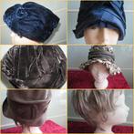 Vintage HOEDJES / Mutsjes 5 stuks + Kop met Pruikje, Ophalen of Verzenden, Dames