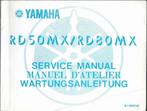 Yamaha RD50 MX RD80 MX service manual (3291z), Ophalen of Verzenden, Zo goed als nieuw