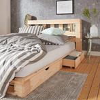 Home affaire Alasco Palletbed & hoofdbord 140x200 ZGAN, Ophalen, Tweepersoons, Industriel, hip, trendy, 140 cm