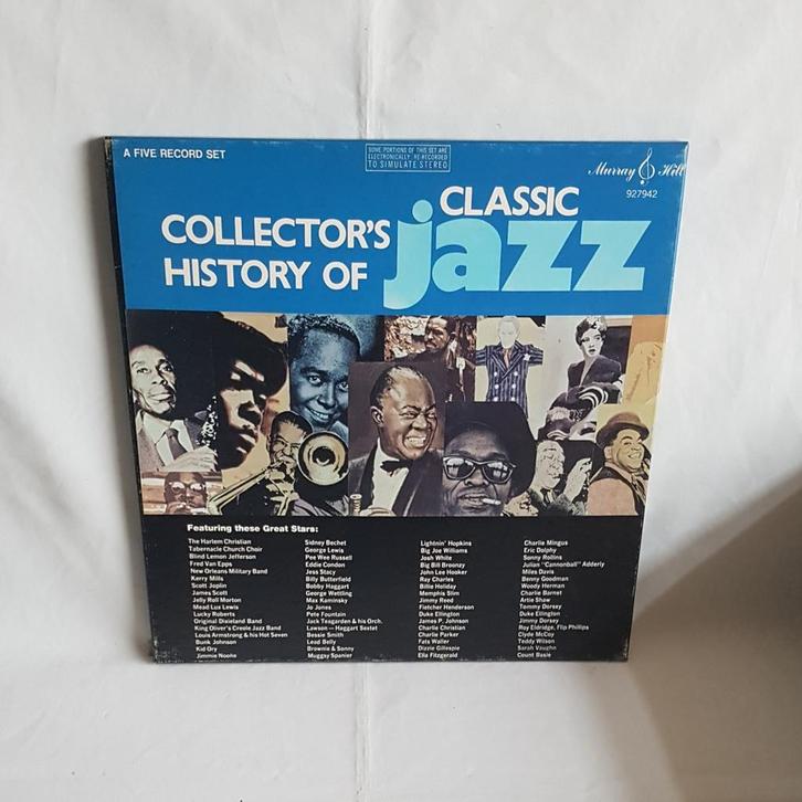 Jazz geschiedenis collectors history of classical jazz, Cd's en Dvd's, Vinyl | Jazz en Blues, Zo goed als nieuw, Jazz, 12 inch