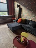 WOOOD 3 zits bank “Robin” antraciet inclusief poef TEAB, Ophalen, 250 tot 300 cm, Gebruikt, 75 tot 100 cm