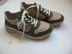 nw stevige sneaker BY  RIEKER  D. Schoenen maat 38 €40.00., Nieuw, Ophalen of Verzenden, Sneakers of Gympen, Groen